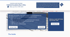 Desktop Screenshot of nylitguide.com
